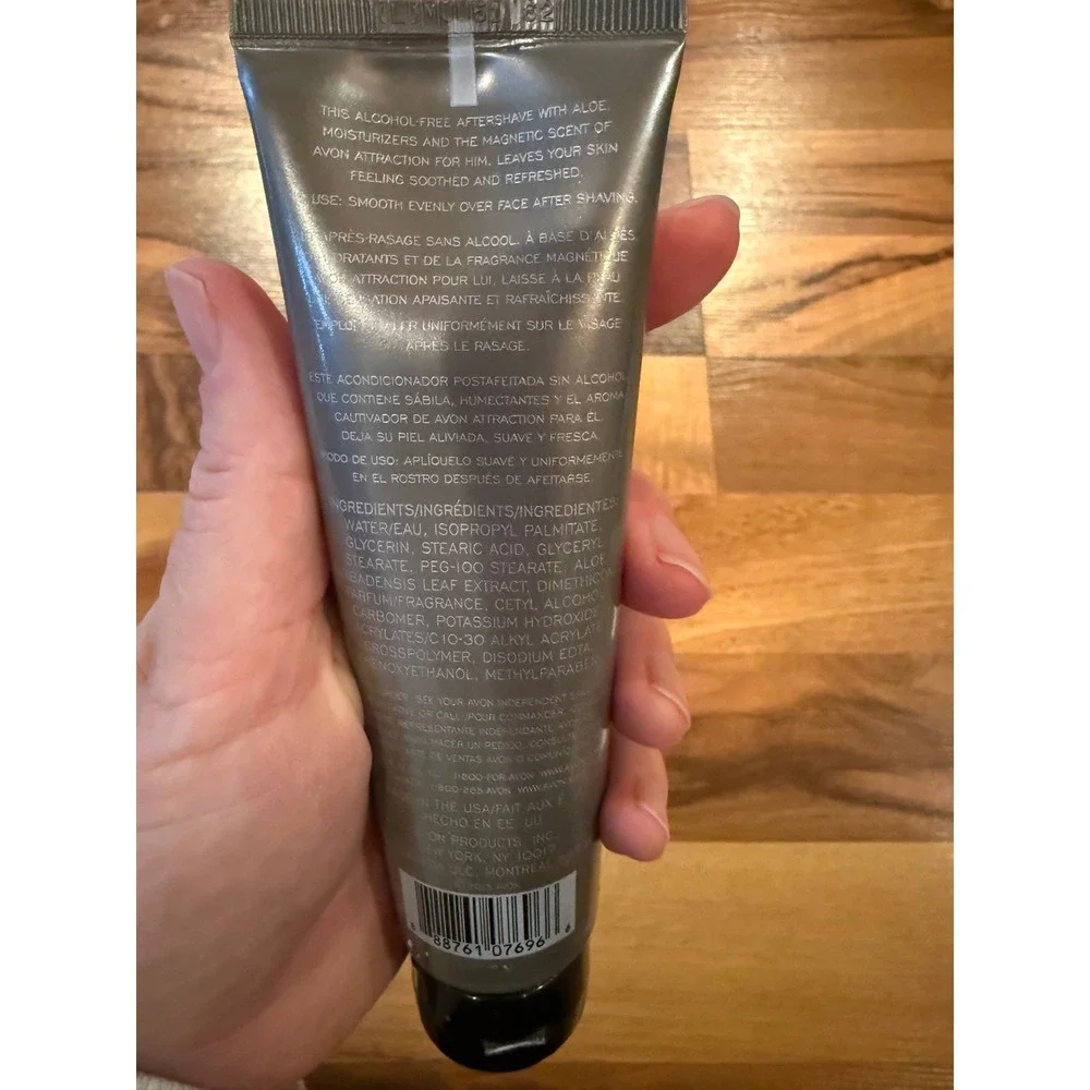 Avon Attraction After Shave Conditioner 100ml 3.4oz Soothing‎ Refreshing NEW